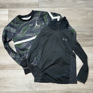 JORDAN & UNDER ARMOUR Sweatshirt Bundle Size Youth Medium